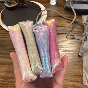 Four Brand New Super Cute Sparkly Keychain Chase Purse That Seemed Like A Mouth